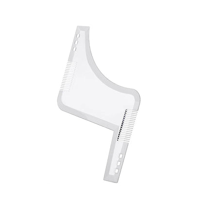 Fashion Beard Styling Template Comb New Barber Tool Mustache Symmetry Trimming Styling Stencil 3 Colors Optional Styling Comb